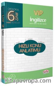 6. Sınıf VIP İngilizce Hızlı Konu Anlatımlı