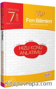 7. Sınıf VIP Fen Bilimleri Hızlı Konu Anlatımlı