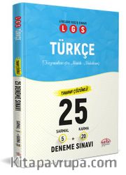 LGS Türkçe (5 Sarmal + 20 Karma) 25 Deneme Sınavı