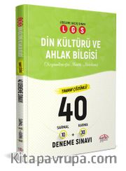 LGS Din Kültürü ve Ahlak Bilgisi (10 Sarmal + 30 Karma) 40 Deneme Sınavı