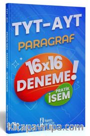 TYT AYT Pratik İsem Kazandıran Paragraf 16x16 Deneme 