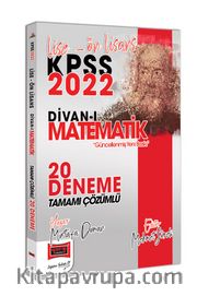 2022 KPSS Lise Ön Lisans Divan-ı Matematik Tamamı Çözümlü 20 Deneme