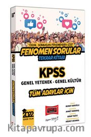 2022 KPSS Genel Yetenek Genel Kültür Tüm Adaylar İçin Fenomen Sorular Tekrar Kitabı