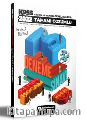 2022 KPSS Genel Yetenek Genel Kültür Tamamı Çözümlü 3 Fasikül Deneme 