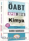 2016 KPSS ÖABT Kimya Öğretmenliği Tamamı Çözümlü Soru Bankası