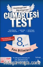 8. Sınıf CumartesiTest Fen Bilimleri 