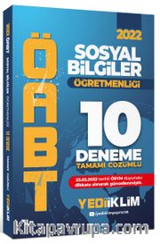 2022 ÖABT Sosyal Bilgiler Öğretmenliği Tamamı Çözümlü 10 Deneme