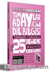 2022 Tüm Adaylar İçin Dil Bilgisi Tamamı Çözümlü 25 Deneme