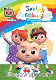 Cocomelon Sevimli Gökkuşağı Boyama Kitabı 1