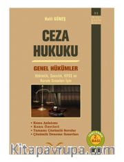 Ceza Hukuku Genel Hükümler <br /> Hakimlik Savcılık KPSS ve Kurum Sınavları İçin