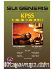 KPSS Hukuk Soruları / Sui Generis