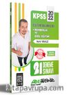 2022 KPSS Eğitim Bilimleri Rehberlik ve Özel Eğitim 21 Deneme Sınavı
