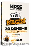 2022 KPSS Dil Bilgisi Tamamı Video Çözümlü 30 Deneme