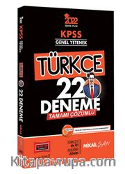 2022 KPSS Genel Yetenek Türkçe Tamamı Çözümlü 22 Deneme