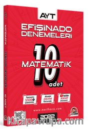 2022 Mert Hoca AYT Efişinado Matematik Denemeleri 10’lu Deneme