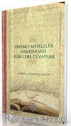 Önemli Meseleler Hakkındaki Suallere Cevaplar