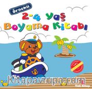Örnekli 2-4 Yaş Boyama Kitabı