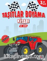 Taşıtlar Boyama Kitabı (3+ Yaş)