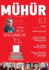 Mühür İki Aylık Şiir ve Edebiyat Dergisi Yıl:9 Sayı:63 Mart-Nisan 2016	