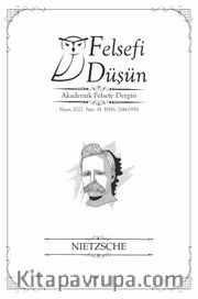Felsefi Düşün Akademik Felsefe Dergisi Sayı:18 / Nietzsche