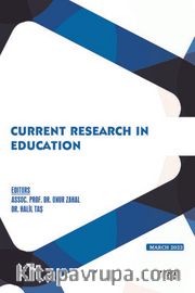 Current Research in Education March 2022
