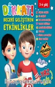 Dikkat ve Beceri Geliştiren Etkinlikler (Mavi Seri )