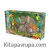 Laço Kids Doğadaki Hayvanlar Puzzle 100 Parça(73436)