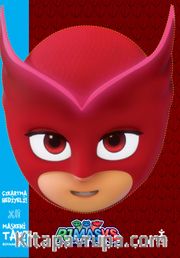 Maskeni Tak Pjmasks Baykuş Kız Boyama Kitabı