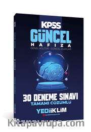 2022 KPSS Güncel Hafıza Genel Kültür- Güncel Olaylar Tamamı Çözümlü 30 Deneme Sınavı