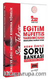 2022 MEB Eğitim Müfettiş Yardımcılığı Sınavlarına Hazırlık Kitabı Çıkması Muhtemel Sorular Konu Özetli Soru Bankası (Mali ve Mevzuat Kısmına Yönelik)