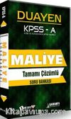 KPSS A Maliye Duayen Tamamı Çözümlü Soru Bankası