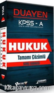 KPSS A Hukuk Duayen Tamamı Çözümlü Soru Bankası