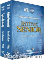 2016 KPSS ÖABT İngilizce Öğretmenliği Senior Çözümlü Soru Bankası (2 Kitap)