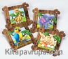 Full Frame Duvar Sanatları - Animal Frame Duvar Yapışkanlı 1 (MDF) (FF-DS305)