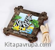 Full Frame Duvar Sanatları - Animal Frame İp Askılı 4 (Kontra) (FF-DS303)