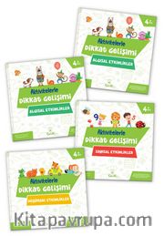Aktivitelerle Dikkat Gelişimi Serisi (4 Kitap)