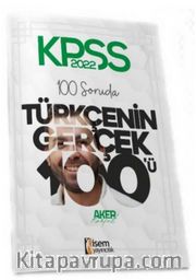 2022 KPSS Lisans 100 Soruda Türkçenin Gerçek 100'ü Deneme
