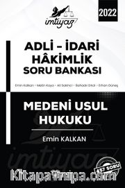 İmtiyaz Adli - İdari Hakimlik Soru Bankası Medeni Usul Hukuku 