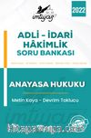 İmtiyaz Adli - İdari Hakimlik Soru Bankası Anayasa Hukuku