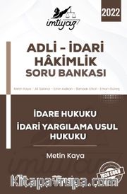 İmtiyaz Adli - İdari Hakimlik Soru Bankası <br /> İdare Hukuku ve İdari Yargılama Usul Hukuku