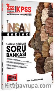 2022 KPSS ve Tüm Kurum Sınavlarına Hazırlık Tamamı Çözümlü İnsan Hakları Soru Bankası