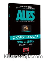 ALES Son 3 Sınav Tamamı Çözümlü Çıkmış Sorular (18 Nisan 2022 Sınavı Dahil)