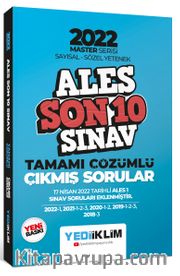 2022 Ales Master Serisi Sayısal Sözel Yetenek Son 10 Sınav Tamamı Çözümlü Çıkmış Sorular