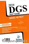 2016 DGS Test Takımı (Sözel 48 Test)