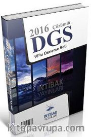 2016 DGS Çözümlü 10'lu Deneme Seti