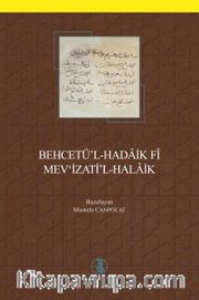 Behcetü'l-Hadaik Fî Mev'izati'l-Halaik