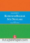 Kumuk ve Balkar Söz Notları