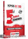 2022 KPSS 5'li Pusula Denemesi Tamamı Çözümlü 