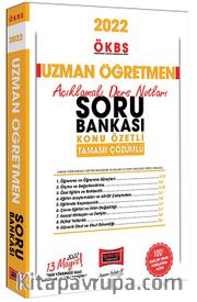 2022 ÖKBS Uzman Öğretmen Konu Özetli - Açıklamalı Ders Notları ve Tamamı Çözümlü Soru Bankası