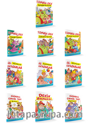 Çıkartmalı Masallar (10 Kitap)